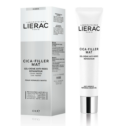 Lierac Cica-Filler gel-Creme Anti-Rugas Reparador Mat 40ml